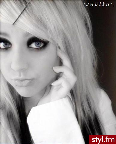 EMO Alternatywne Średnie Fryzury
