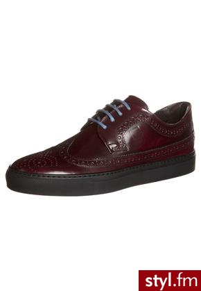 CAPPELLETTI Oksfordki czerwony (04620 DOV) - Pozostałe Buty Moda