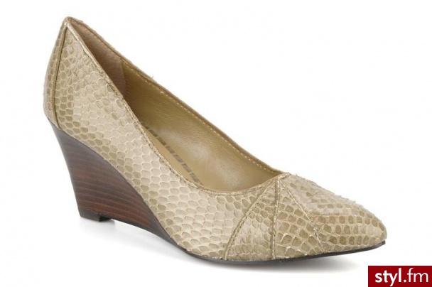 Georgia Rose CZÓŁENKA HOBA BY GEORGIA ROSE (Beżowy) - Czółenka Buty Moda