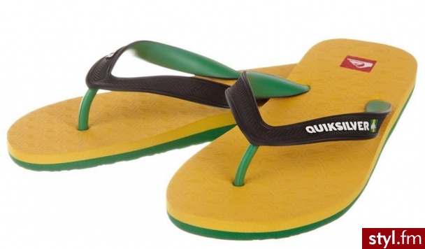 QUIKSILVER Japonki Klapki Basen COMPOUND YEBS - Klapki Buty Moda