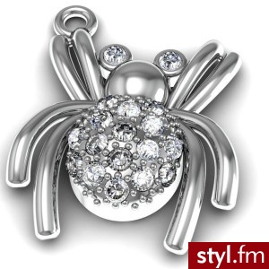 H-S-CHARM 45 srebro 925 rodowane - Wisiorki Biżuteria Moda
