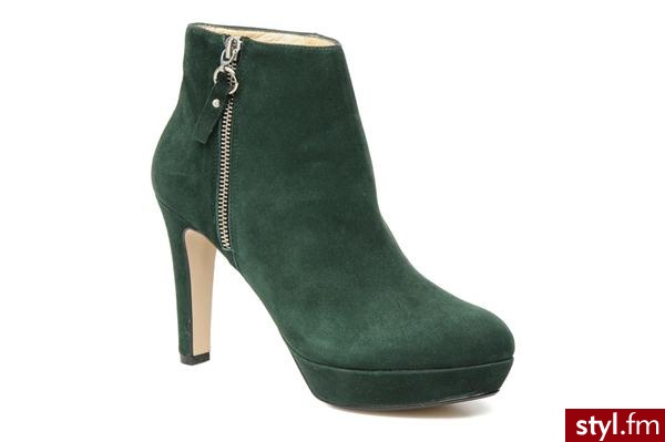 Georgia Rose Półbuty i botki Vandale zielony - Botki Buty Moda
