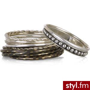 By Malene Birger Dazli bangle set - Polyvore. Pobrano ze strony: http://www.polyvore.com/malene_birger_dazli_bangle_set/thing?id=17748432 - Pozostałe Dodatki Moda