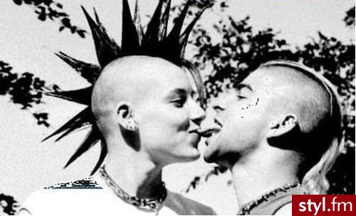 Punk Rock Alternatywne Krótkie Fryzury