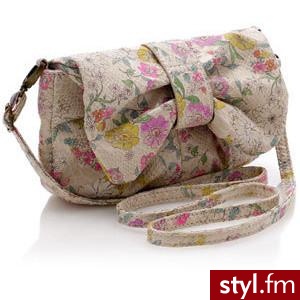 Printed Bow Cross Body Bag - Monsoon - Polyvore. Pobrano ze strony: http://www.polyvore.com/printed_bow_cross_body_bag/thing?id=14446576 - Pozostałe Torebki Moda
