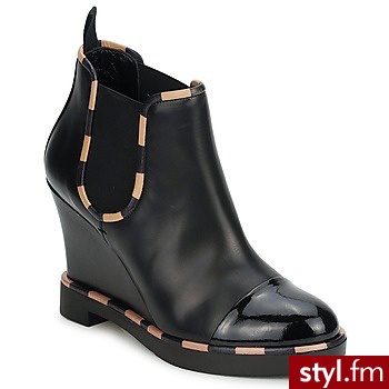 Sonia Rykiel Buty JUDE Black - Koturny Buty Moda