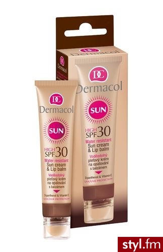 Dermacol Sun Cream & Lip Balm SPF30 Opalanie 30 ml - Emu Buty Moda