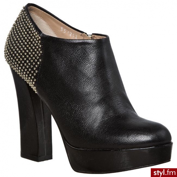 Bruno Premi Botki S9100 Nero - Botki Buty Moda