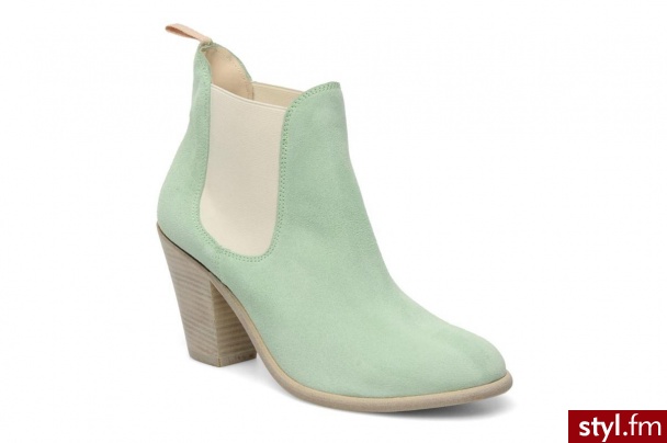 Georgia Rose PÓŁBUTY I BOTKI PARFINO BY (zielony) - Botki Buty Moda