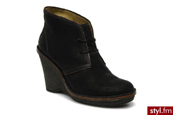Bussola PÓŁBUTY I BOTKI EINDHOVEN LACE BY BUSSOLA (Czarny) - Botki Buty Moda