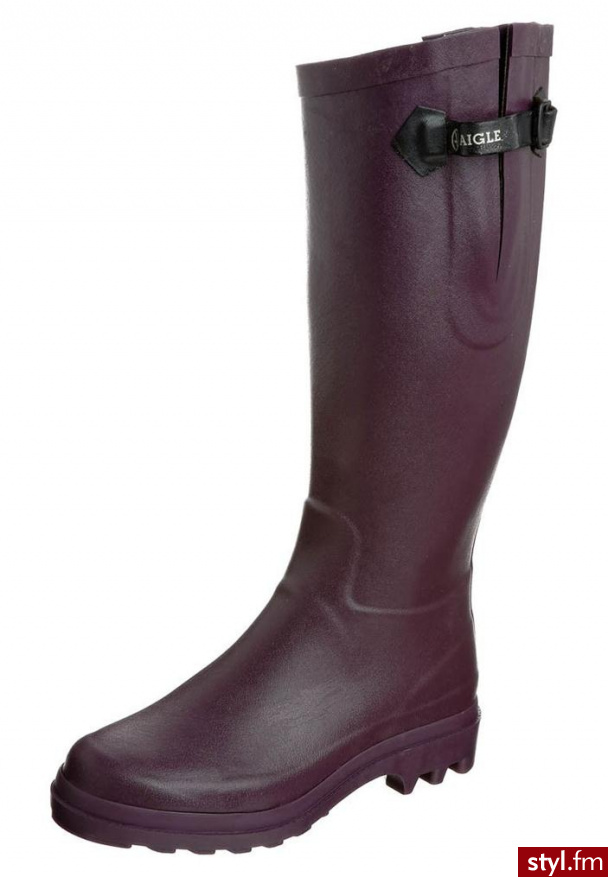 Aigle AIGLENTINE Kalosze czerwony - Kalosze Buty Moda