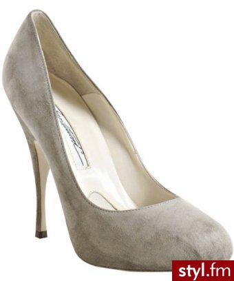 Brian Atwood grey suede \\\'Tonya\\\' pumps at Bluefly. Pobrano ze strony: http://www.bluefly.com/Brian-Atwood-grey-suede-Tonya-pumps/cat20458/302147101/detail.fly?cm_mmc=CJ-_-1909792-_-2178999-_-Brian%20Atwood%20grey%20suede%20%27Tonya%27%20pum - Pozostałe Buty Moda
