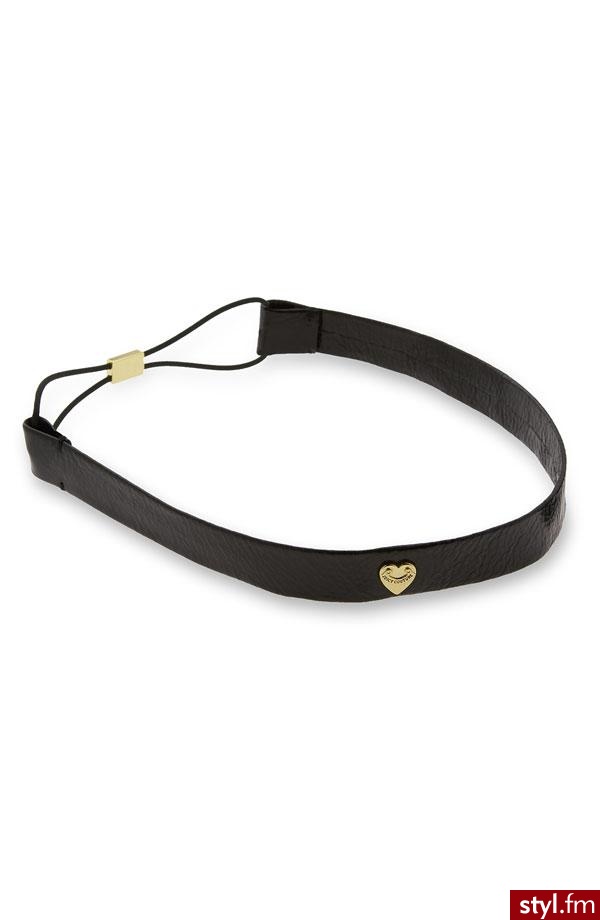 Skórzana opaska na głowę od Juicy Couture - 45$ - Pozostałe Dodatki Moda