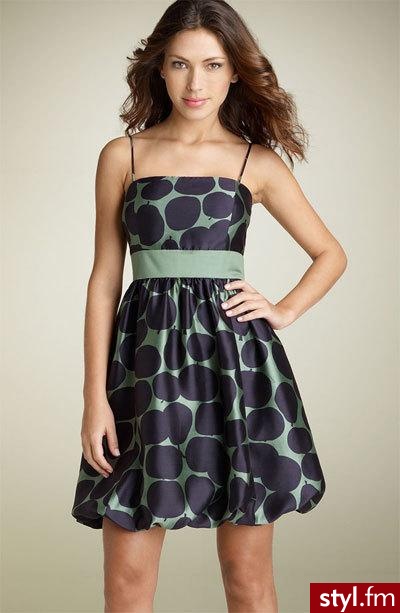 Sukienka bobka w jabłuszka od Juicy Couture - 278$ - Pozostałe Ciuchy Moda