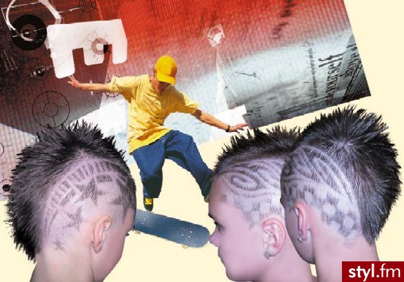 Punk Rock Alternatywne Średnie Fryzury