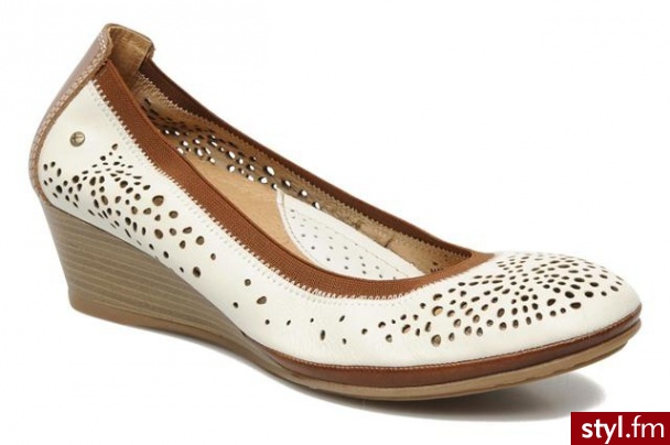 Pikolinos Koturny Trento 9410 (Biały) - Koturny Buty Moda