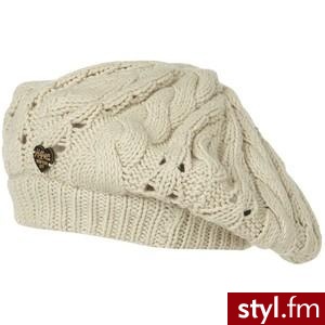 Maggi beret Oatmeal - Tommy Hilfiger - Polyvore. Pobrano ze strony: http://www.polyvore.com/cgi/thing?id=24460153 - Nakrycia głowy Dodatki Moda