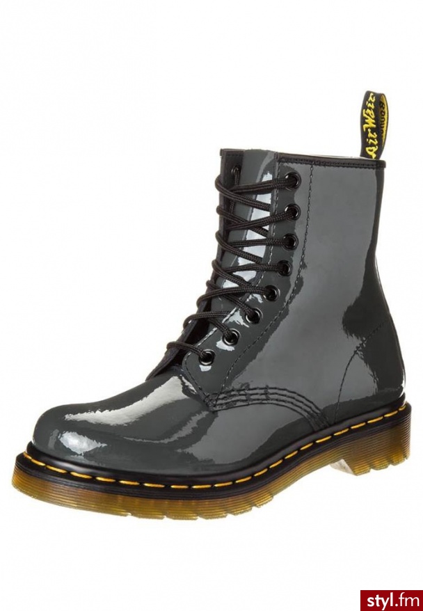 Dr. Martens 1460 Botki sznurowane szary (11821) - Botki Buty Moda