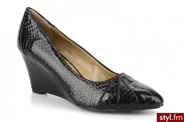 Georgia Rose CZÓŁENKA HOBA BY GEORGIA ROSE (Czarny) - Czółenka Buty Moda