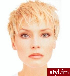 krótkie włosy - Krótkie Fryzury