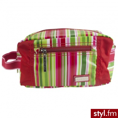 Hadaki Kosmetyczka Travel Essentials Kit Jazz Ruby Stripes - Kosmetyki