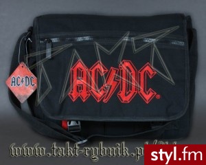 Torba AC/DC red logo - Kosmetyki