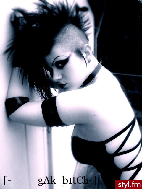 Punk Rock Alternatywne Średnie Fryzury