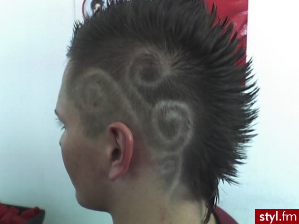 Punk Rock Alternatywne Średnie Fryzury