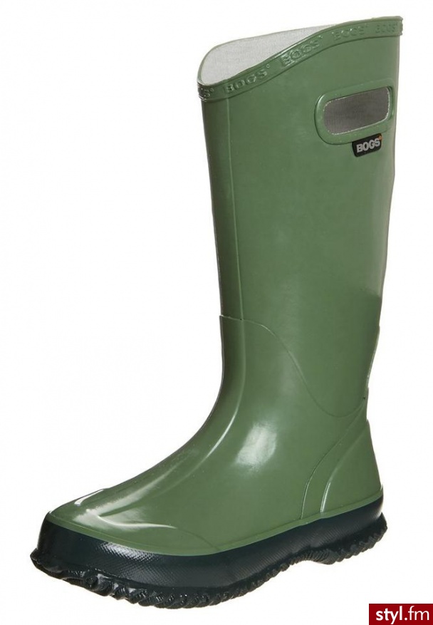 Bogs Kalosze Zielony - Kalosze Buty Moda