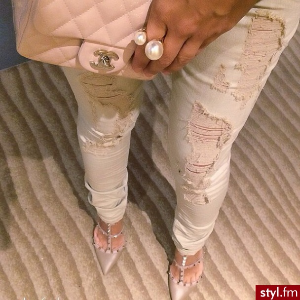 Jeansy Spodnie Moda