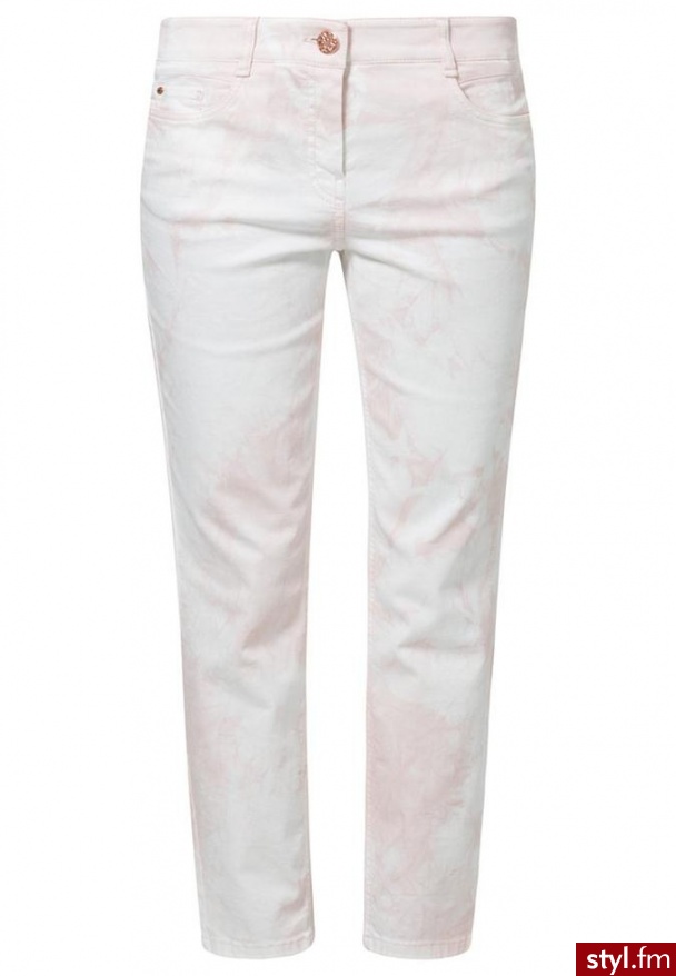 Atelier Gardeur Jeansy Slim fit różowy - Jeansy Spodnie Moda