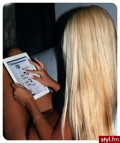 Blond Rozpuszczone Proste Na co dzień Długie Fryzury