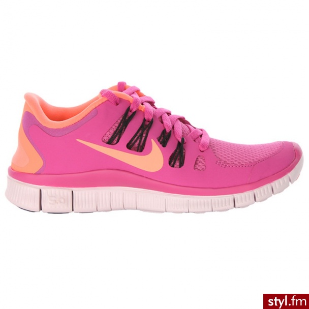 Nike buty do biegania damskie FREE 5.0+ (580591-660) - Sportowe Buty Moda