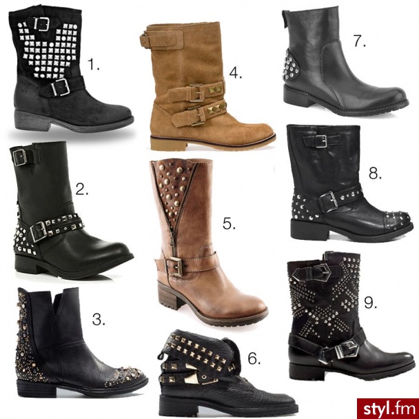 1. Wojas 479 zł, 2. River Island ok. 375 zł, 3. Zara 599 zł, 4. Stradivarius 299,90 zł, 5. Prima Moda 529 zł, 6. Zara 629 zł, 7. Kazar 629 zł, 8. C&A 179,90 zł, 9. Zara 499 zł - Półbuty Buty Moda