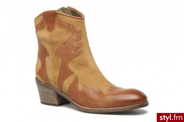 Muratti Półbuty i botki Mocow (Brązowy) - Botki Buty Moda