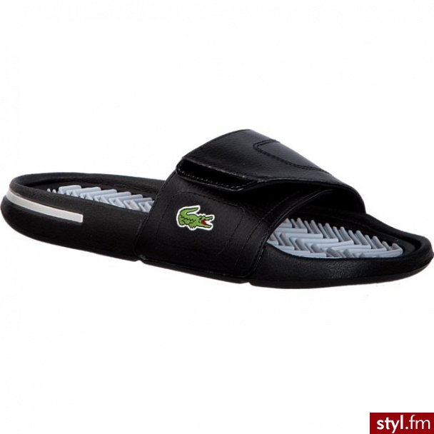 Lacoste Klapki Molitor 7-25SPM40382A2 Black Czarny (Black) - Klapki Buty Moda