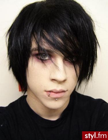 EMO Alternatywne Średnie Fryzury