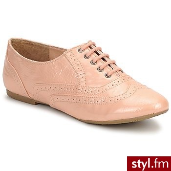 StylistClick DERBY RUBY Bladoróżowy - Pozostałe Buty Moda