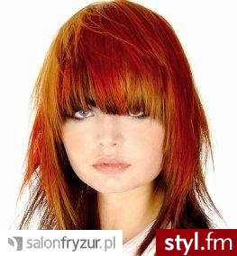 Średnie Fryzury