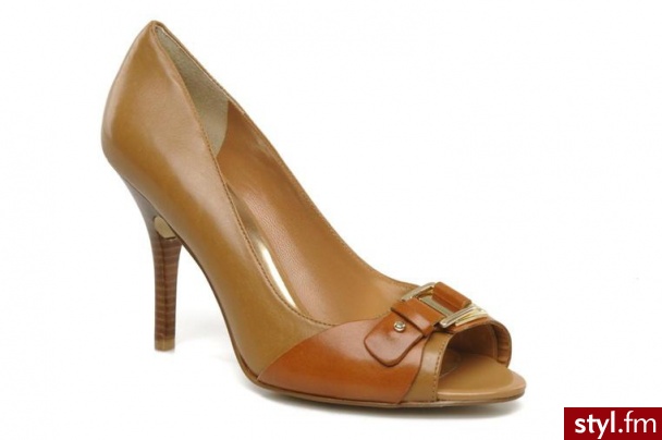 Guess CZÓŁENKA TENSEE BY GUESS (Brązowy) - Czółenka Buty Moda