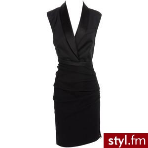 Lanvin Tuxedo dress - Polyvore. Pobrano ze strony: http://www.polyvore.com/lanvin_tuxedo_dress/thing?id=21961233 - Pozostałe Ciuchy Moda