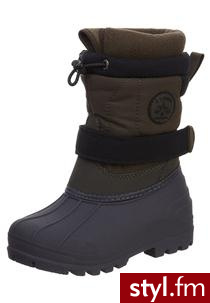 Aigle CHANNELTON Śniegowce oliwka (P35713) - Pozostałe Buty Moda