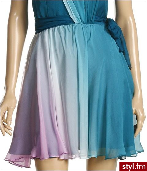 ABS Allen Schwartz szyfonowa sukienka - 229.82$ - Pozostałe Ciuchy Moda