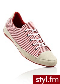 Bonprix Buty sportowe w paski 977624_18683 - Sportowe Buty Moda
