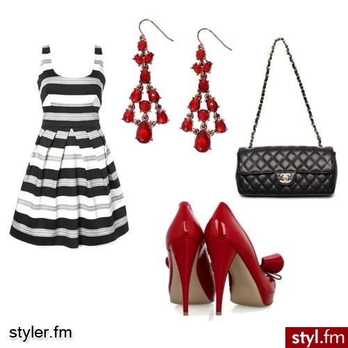 black red white - Styler