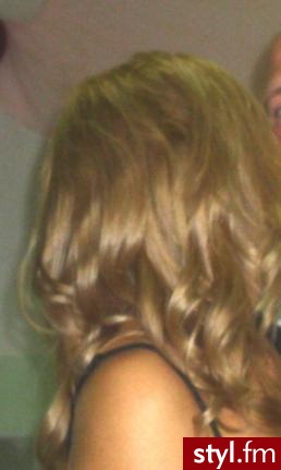 Blond Rozpuszczone Kręcone Na co dzień Średnie Fryzury