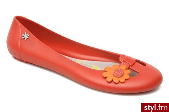 Méduse Balerinki Sambaflo (Czerwony) - Balerinki Buty Moda