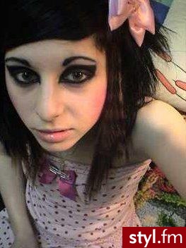 EMO Alternatywne Średnie Fryzury
