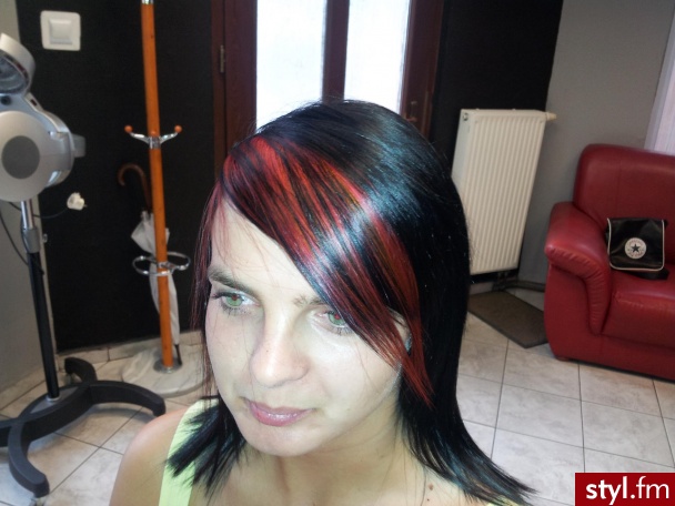 STASZEWSKIHAIRDESIGN   zapraszam na facebooka - Kolorowe Rozpuszczone Proste Na co dzień Długie Fryzury