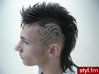 Średnie Męskie Fryzury